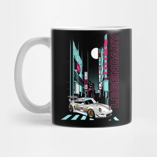 Neon Tokio 911 964 RWB JDM Tuning Car Mug